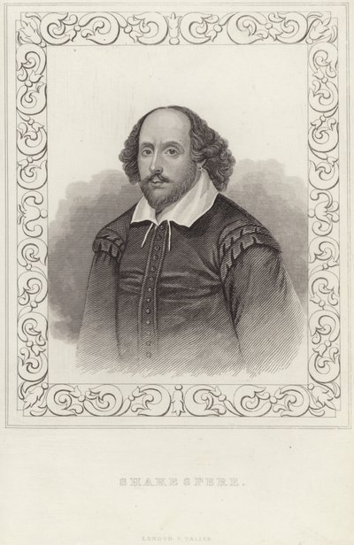 Portrait de William Shakespeare - English School