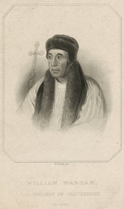 Portrait de William Warham - English School