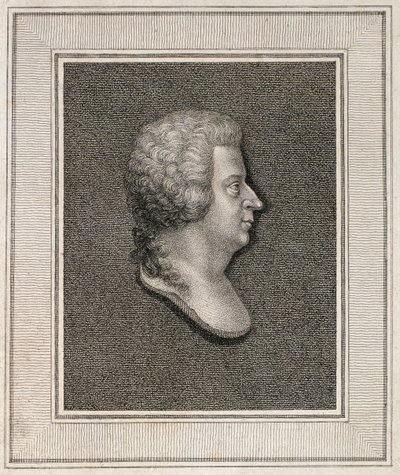 Portrait de Wolfgang Amadeus Mozart (1756-91), publié en 1814 - English School