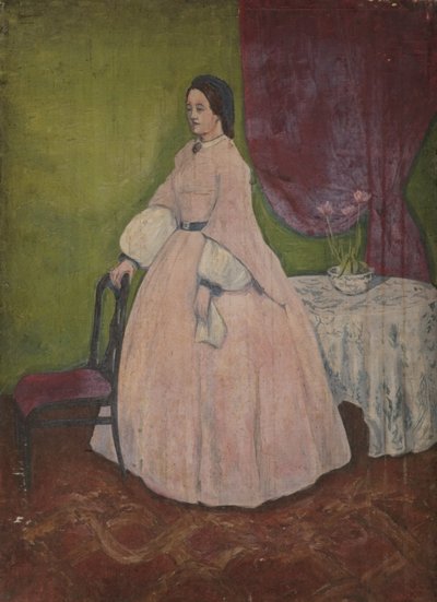 Portrait de femme - English School