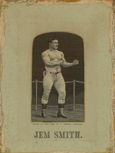 Portrait du boxeur Jem Smith - English School