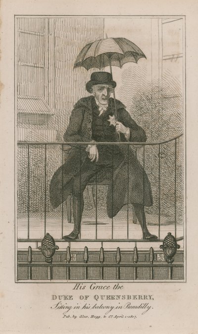 Portrait du Duc de Queensberry - English School