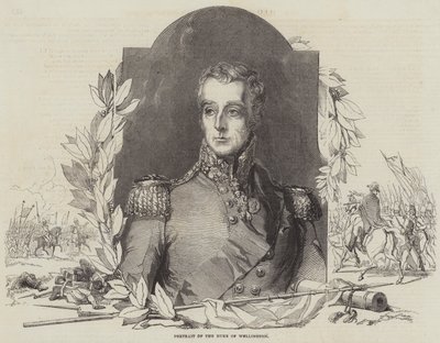 Portrait du duc de Wellington - English School