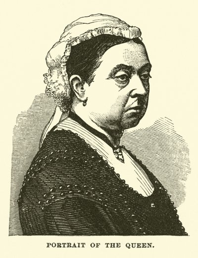 Portrait de la Reine - English School
