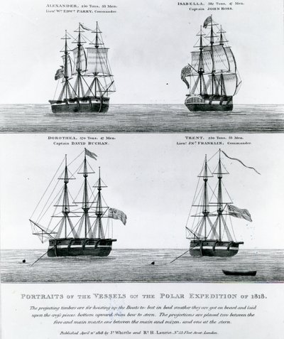 Portraits des navires de l