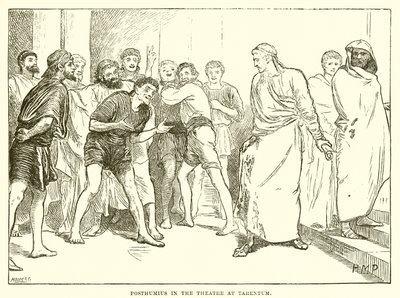 Posthumius dans le théâtre de Tarente - English School