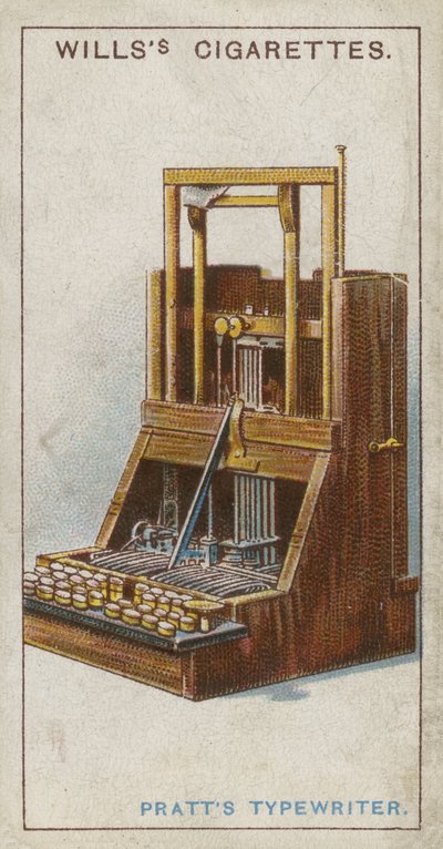 Machine à écrire Pratts - English School