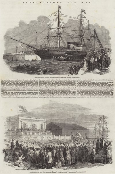 Préparatifs de guerre - English School