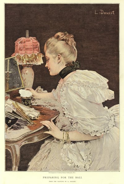 Préparation pour le bal - English School
