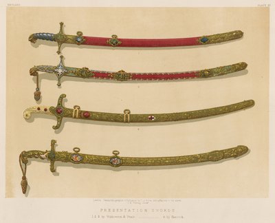 Épées de présentation - English School