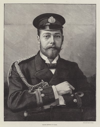 Prince George de Galles (gravure) - English School