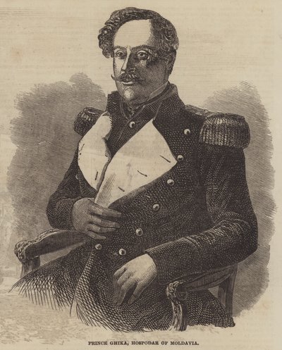 Prince Ghika, Hospodar de Moldavie - English School