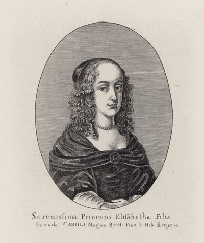 Princesse Élisabeth, deuxième fille du roi Charles Ier - English School