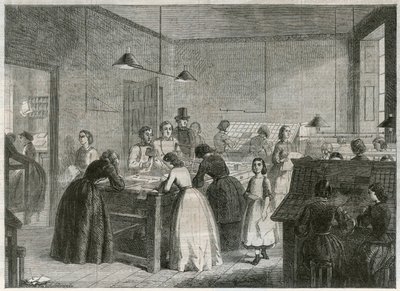 Imprimerie (Victoria Press) à Great Coram Street, pour l