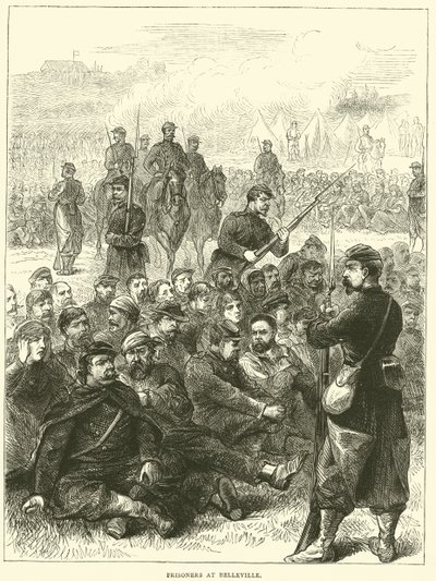 Prisonniers à Belleville, mai 1871 - English School