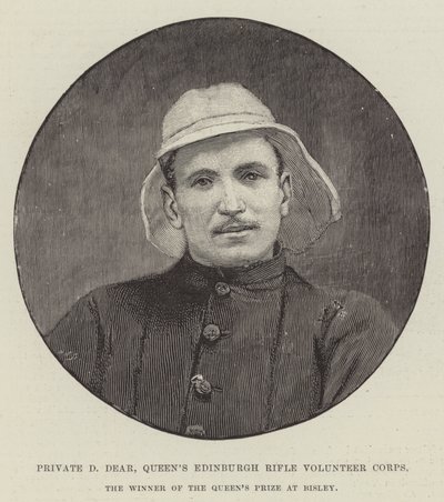 Soldat D Dear, Corps des volontaires de fusiliers d