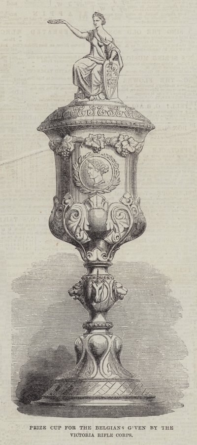 Coupe de Prix pour les Belges donnée par le Victoria Rifle Corps - English School