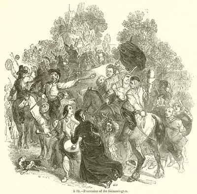Procession du Skimmington - English School