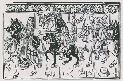 Procession à cheval - English School