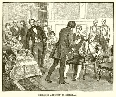 Professeur Anderson à Balmoral - English School