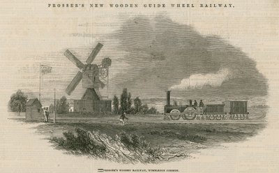 Le chemin de fer en bois de Prosser, Wimbledon Common - English School