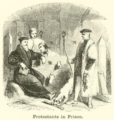 Protestants en prison - English School