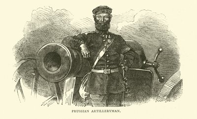 Artilleur prussien, septembre 1870 - English School