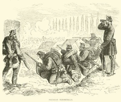 Tirailleurs prussiens, février 1871 - English School