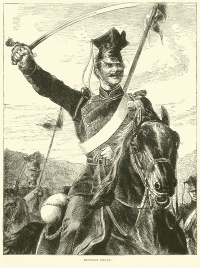 Uhlan prussien, juillet 1870 - English School