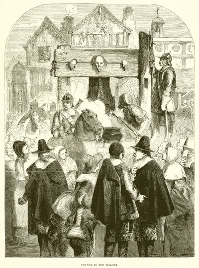 Prynne au pilori - English School