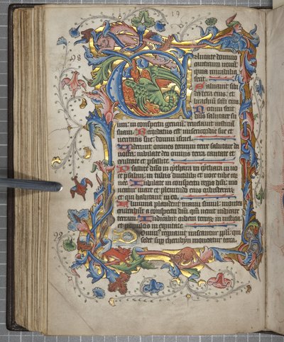 Psalter avec calendrier d