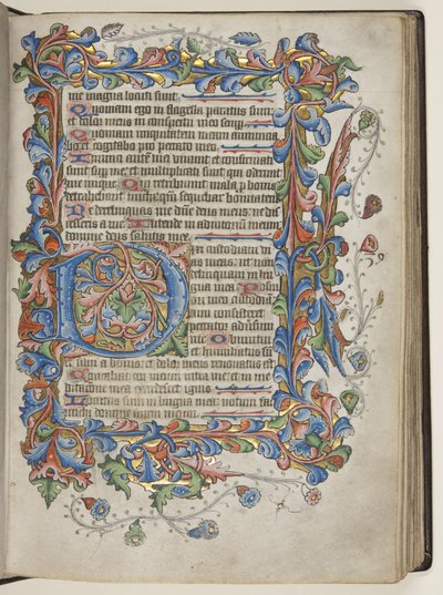 Psautier avec calendrier Sarum, vers 1425-75 - English School
