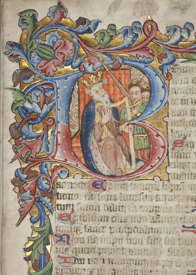 Psautier avec calendrier Sarum, vers 1425-75 - English School