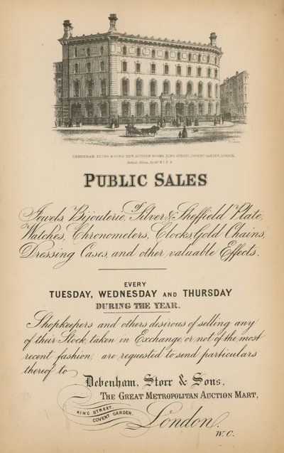 Ventes publiques - English School