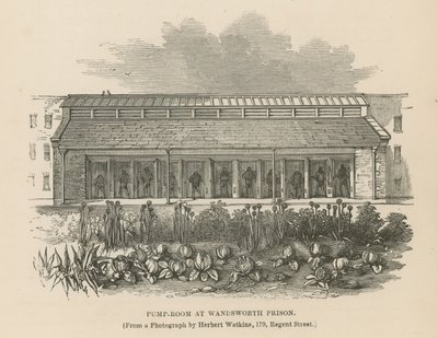 Salle des pompes à la prison de Wandsworth - English School