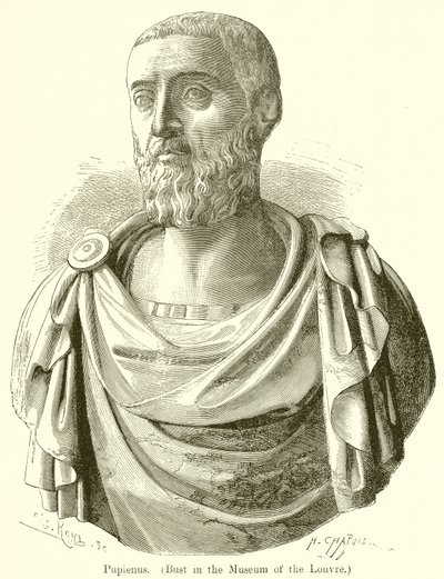 Pupienus (Buste du Musée du Louvre) - English School