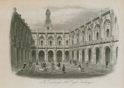 Quadrilatère de la Bourse Royale, Londres - English School