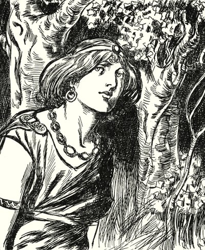 Reine Boadicea (lithographie) - English School