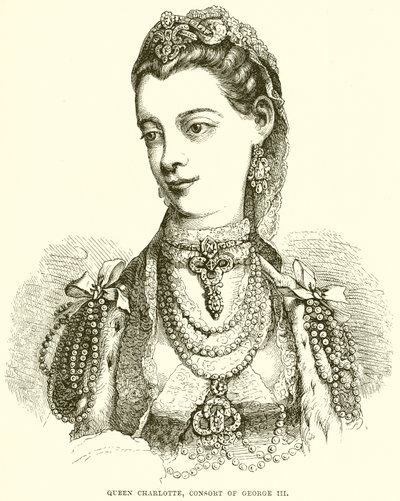 Reine Charlotte, épouse de George III - English School
