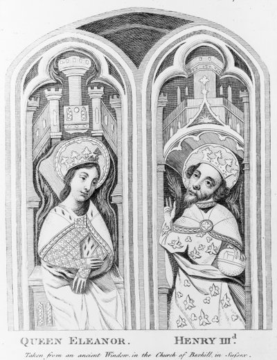 Reine Éléonore et Henri III, tiré d