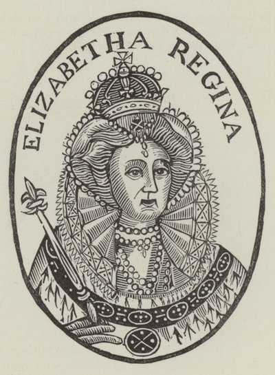 Reine Elizabeth I (gravure) - English School