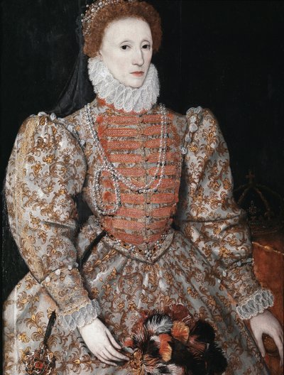 Reine Élisabeth I, vers 1575 - English School