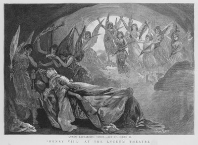 La vision de la reine Katherine, scène d