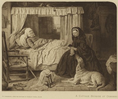 La reine Victoria au chevet d