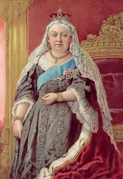 Jubilé de diamant de la reine Victoria 1897, Sa Majesté la Reine - English School