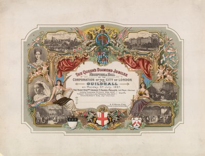Jubilé de diamant de la reine Victoria, Bal de réception par la Corporation de la Cité de Londres - English School