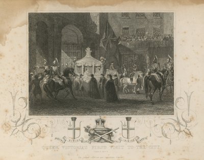 Première visite de la reine Victoria à la ville, 9 novembre 1837 - English School