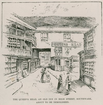 Queens Head, Southwark - English School