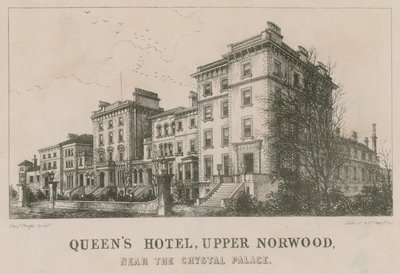 Hôtel Queens, Upper Norwood, près du Crystal Palace - English School