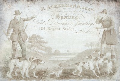 R Ackermann, Junior, 191 Regent Street, carte de visite - English School